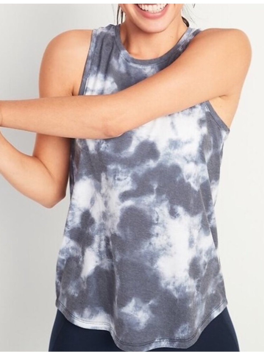 Old Navy cool tie dye Graphic Muscle Tank Top